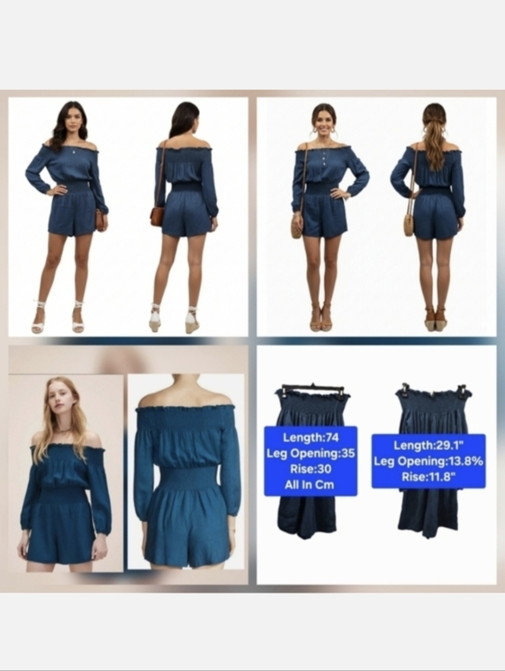 Maje Llanda Off-The-Shoulder Romper Size XS